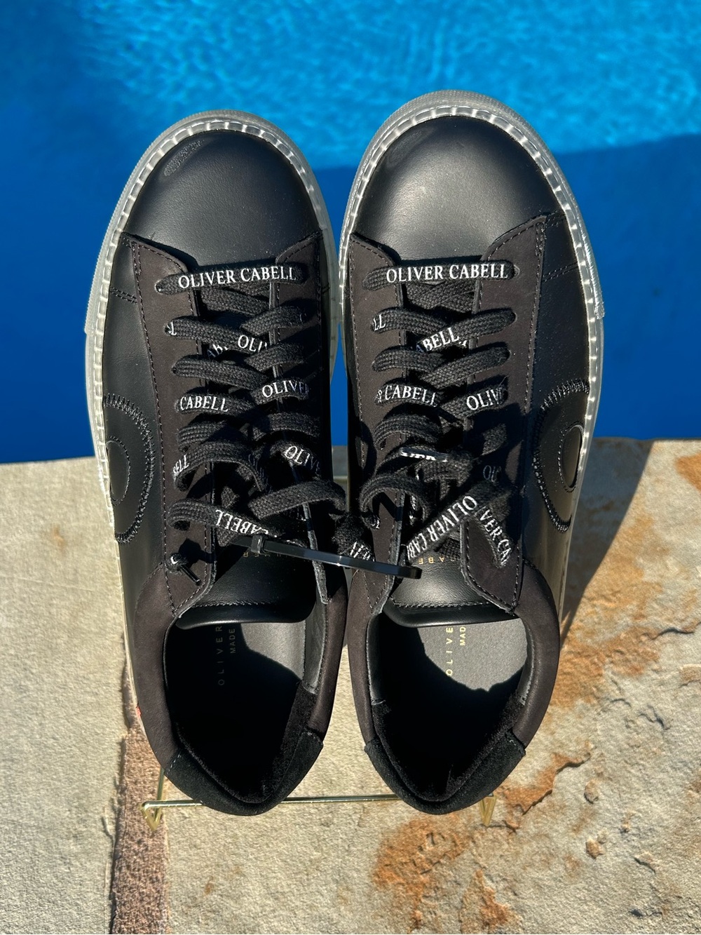 Oliver Cabell Low 1 Sneaker — Black